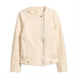 H&M Tweed Biker Jacket (S)